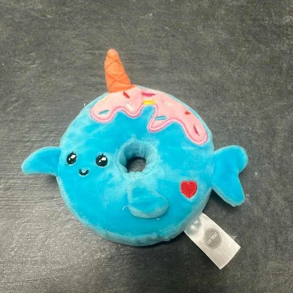 Top Trenz PLUSH SCENTED SLOW RISE DONUT SHOP narwhal - Picture 1 of 6
